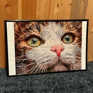 Handmade Cat Diamond Art